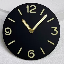 Retro Arabic Numerals Men's Watch Dial - 38.7mm (A12)