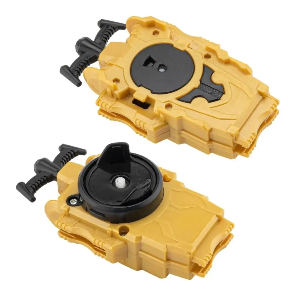 다양한 색상의 자이로 발사 양방향 회전 팽이 송신기 핸들 애니메이션 회전