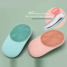 

Electric Facial Cleansing Brush Face Clean Device Facial Massager Skin Cleaner Sonic Vibration Deep Pore Facial Cleansing Tool