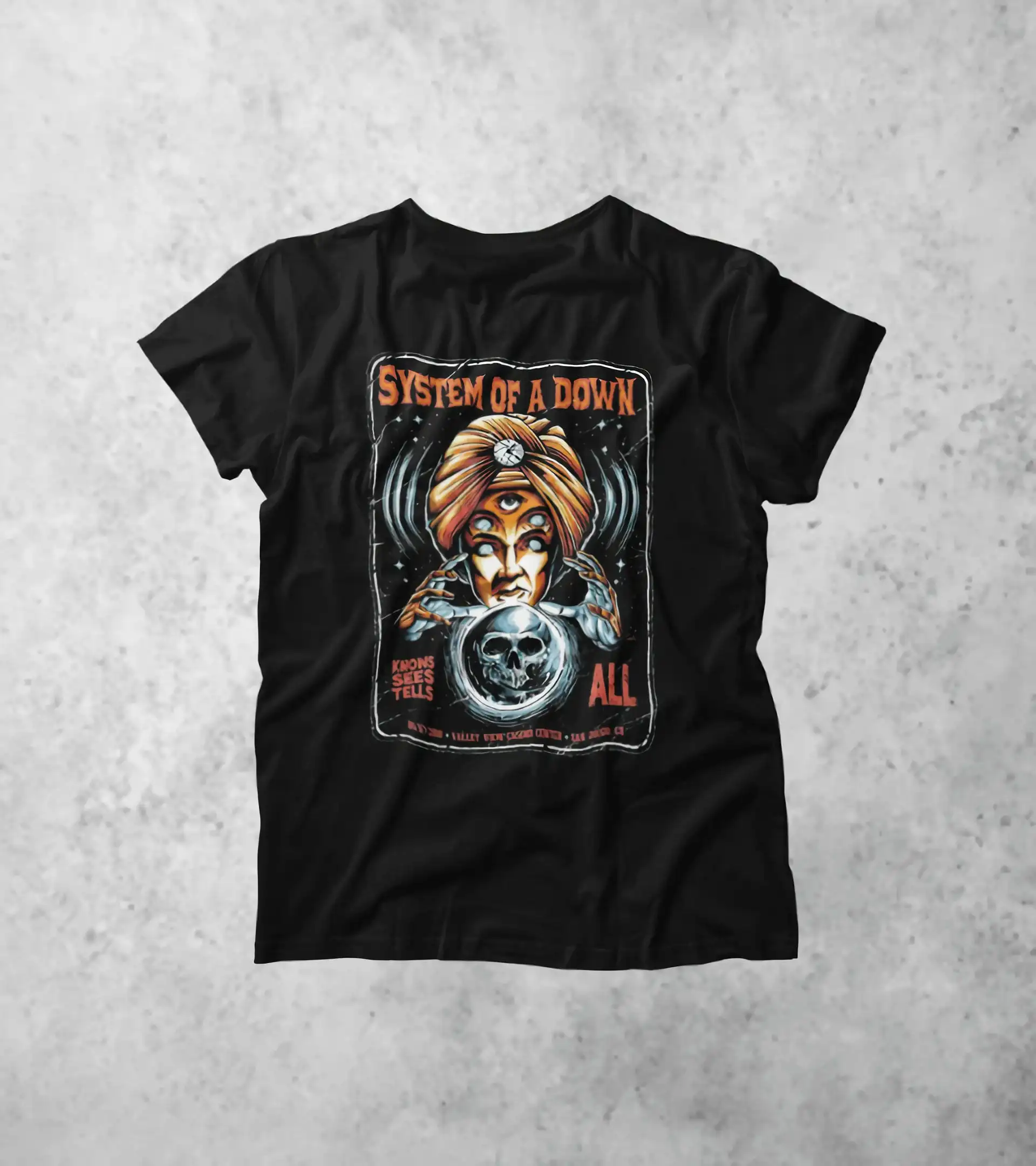 System Of A Down Tee Black Soad T-Shirt System Of A Down