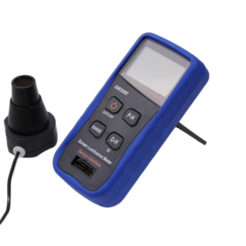 SM208E Screen Luminance Meter 0.01~39990cd/m² Digital LCD CRT OLED TV Medical X-ray Electroluminescent Screen Brightness Tester
 3