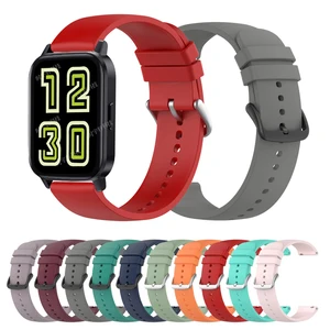 For DIZO Watch 2 Sports Watchband Silicone 20mm 22mm Wrist Bracelet For DIZO Watch R Talk / D / Realme Watch 3 2 Pro Strap Belt