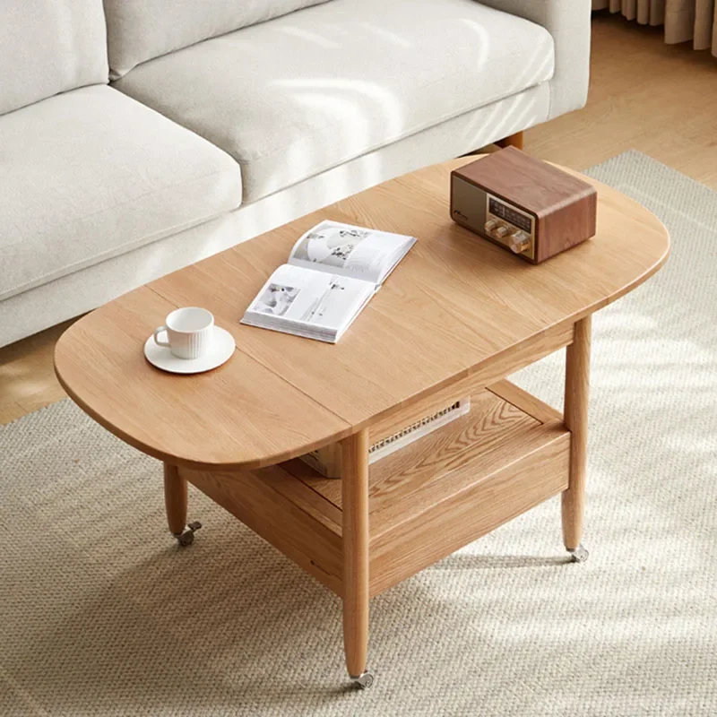 

Modern Wooden Hardcover Coffee Table Design Bedroom Minimalist Coffee Table Aesthetic Table Basse De Salon Home Furniture