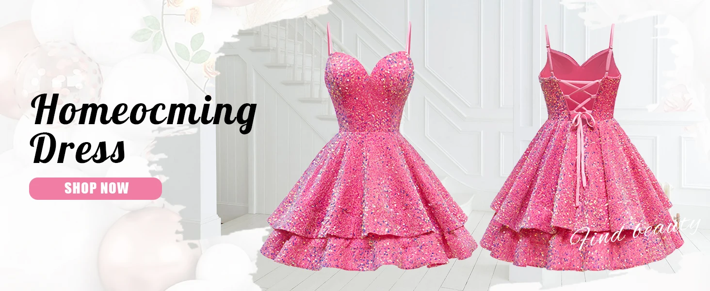 Glitzernde Pailletten-Heimkehrkleider 2024, kurzes, rückenfreies A-Linien-Kleid mit offenem Rücken