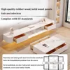 Wall-Mounted TV Cabinet White Floating TV Bench Living Room TV Unit Multimedia Wall Storage Cabinet(200CM/78.7IN) 5