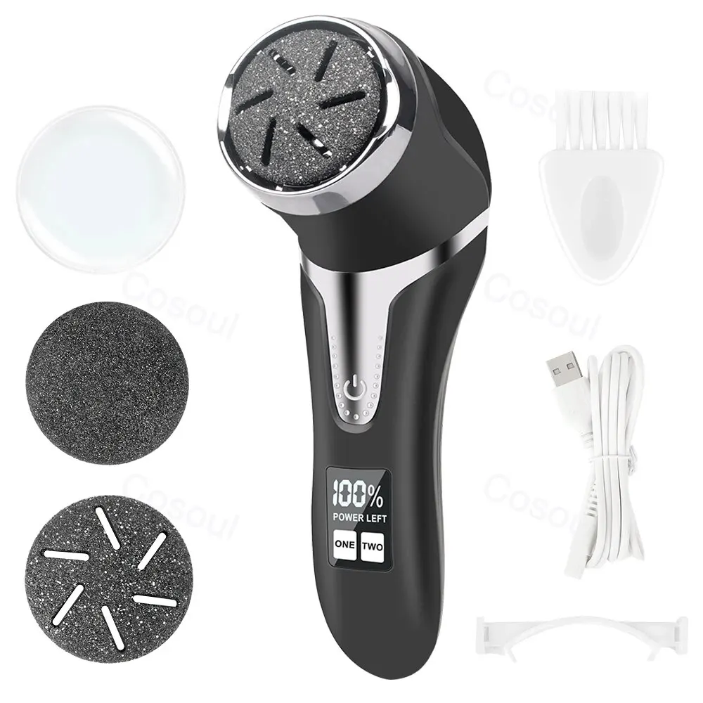 Pedicure Tools Professional Electric Foot Dead Skin Remover Feet Scrubber Callus Remover Feet File Exfoliating Heels Grinder Electric Foot Grinder Electric Foot File Electric Foot Callus Remover
