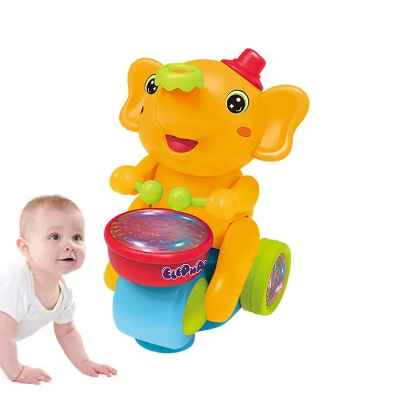 

Cute Elephant Toy Light Up Learning Toy With Levitation Ball And Music Electronic Early Development Toys For Toddle Girls Boys