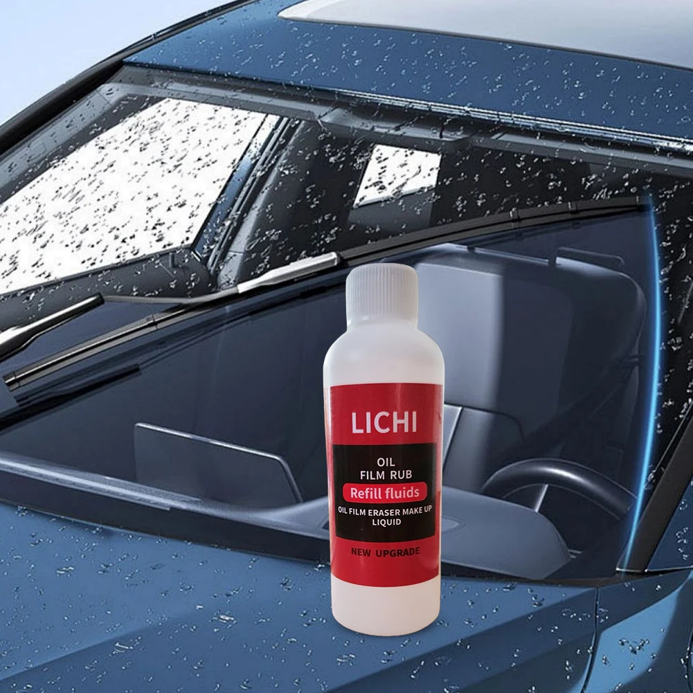 3-10PCS 100ml Auto Glass Oil Refill Car Windshield Cleaner Liquid Car Glass Maintenance Agent Windshield Oil Film Removal