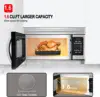 1.6 Cu.Ft. Over the Range Microwave Oven, 30 Inch 1000 W Microwave Over the Range, OTR1603S 300 CFM Over Range Microwave 6