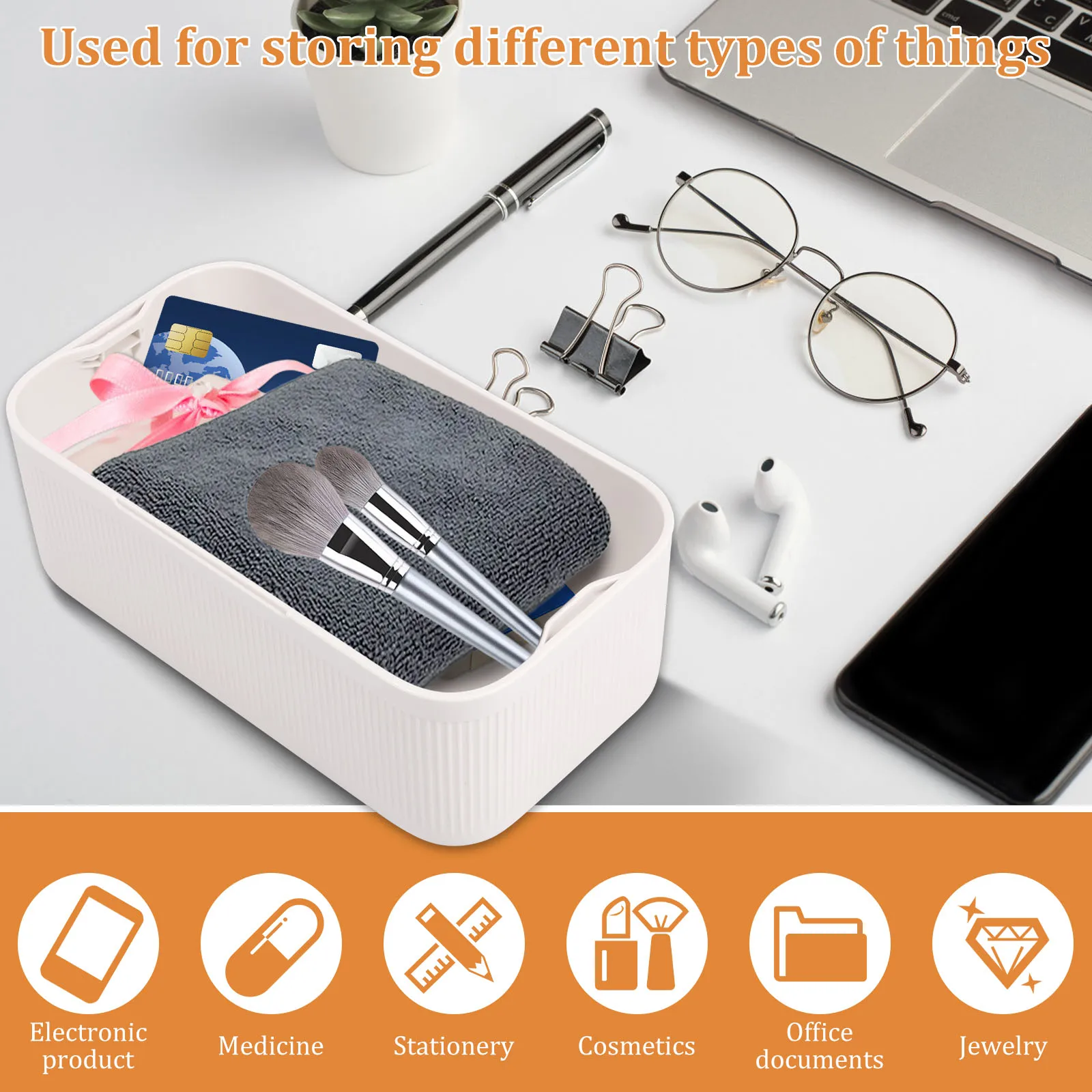 Electronic Lockable Storage Box with Timer for Personal Items