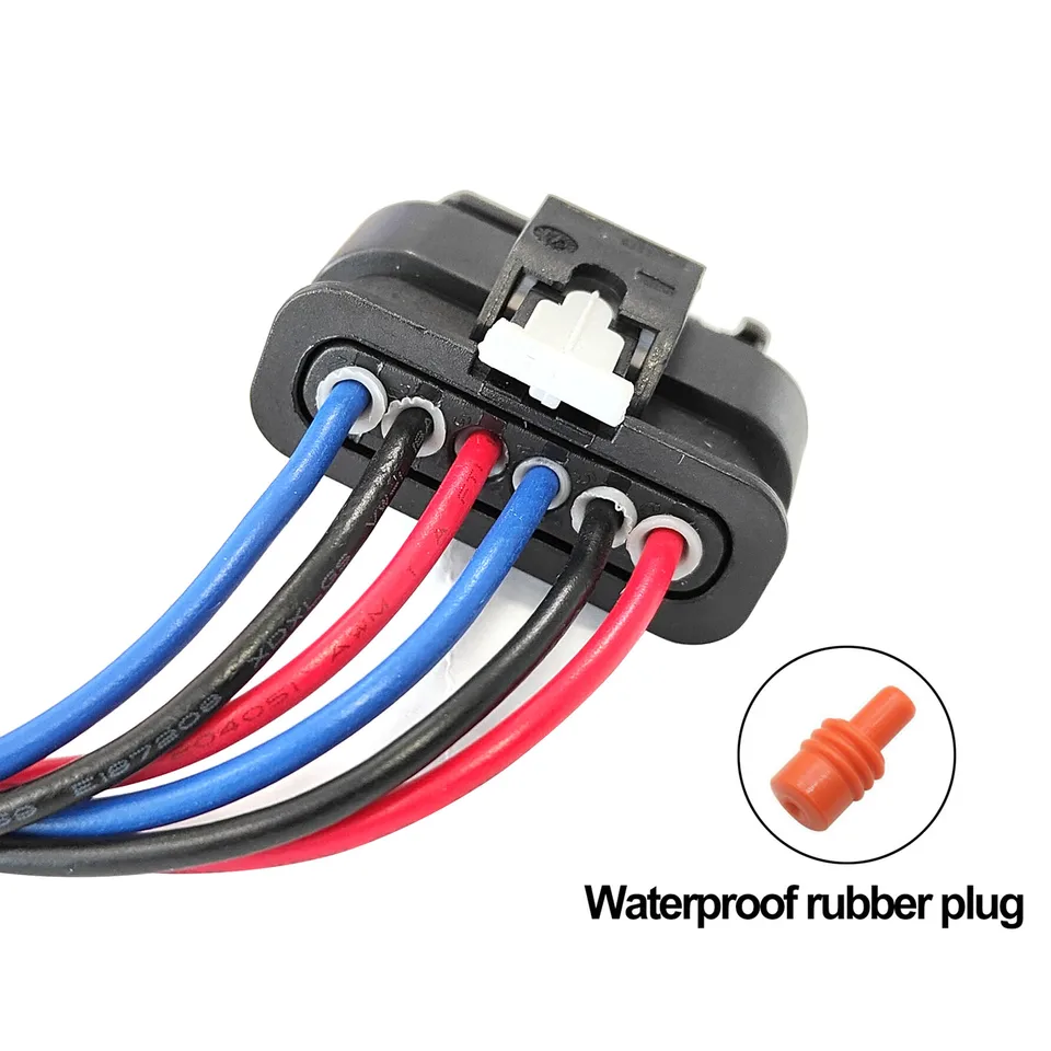 Compatible Série 1 2 3 4 Connecteur Feu Arrière BMW EMagTech - 6 Broches Compatible Série 1/2/3/4 Pièce Auto Bmw Série F