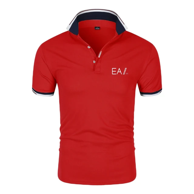 New Summer High Quality Men Polo Shirts Casual Business Social Short Sleeve Mens Shirts Stand Collar Comfortable Polo Shirt Men Photo Color 10