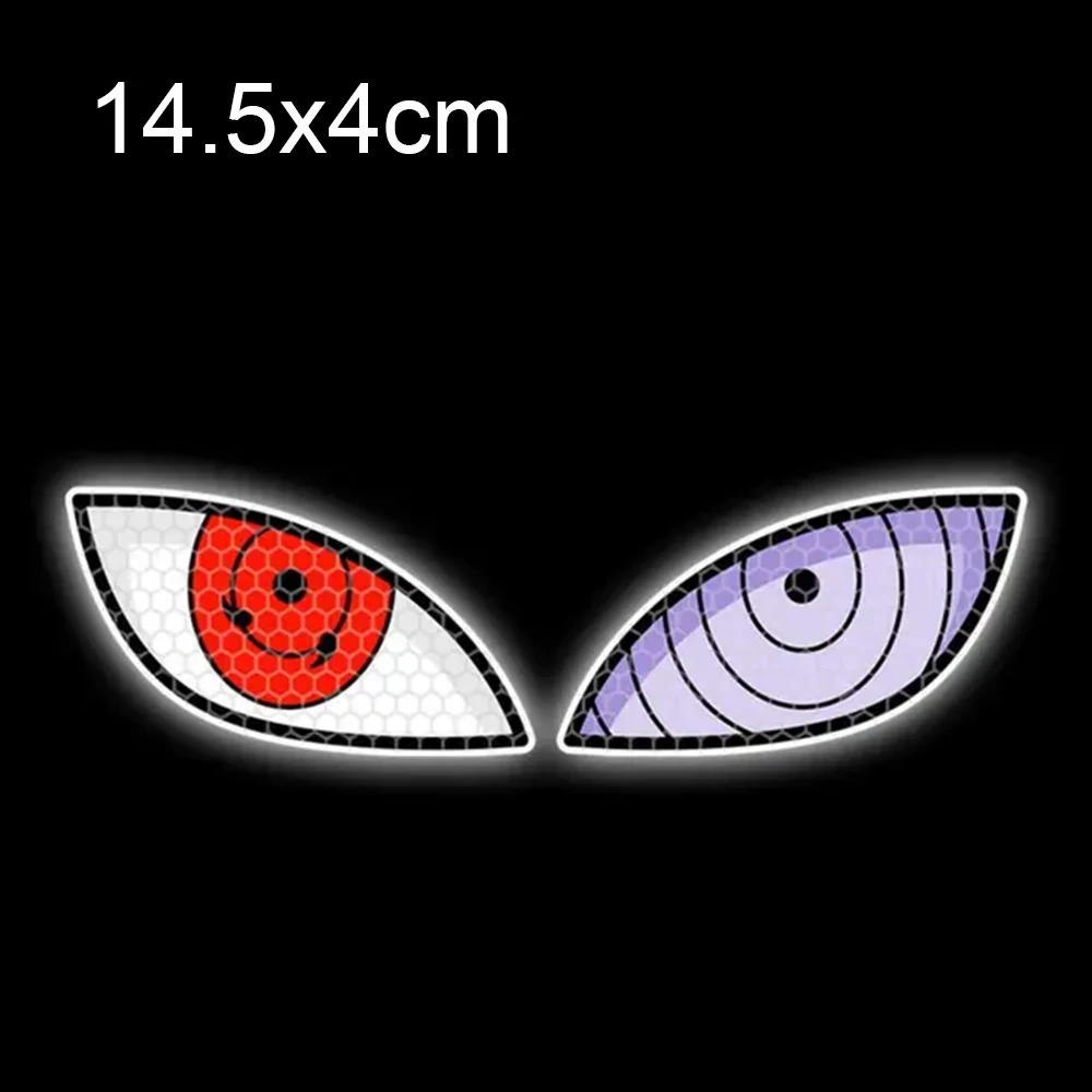Motorcycle Stickers Devil Eyes Car Motorcycle Stickers Helmet Fairing Rear Window Decoration Decal Electric Car Motorcycle Reflective Stickers