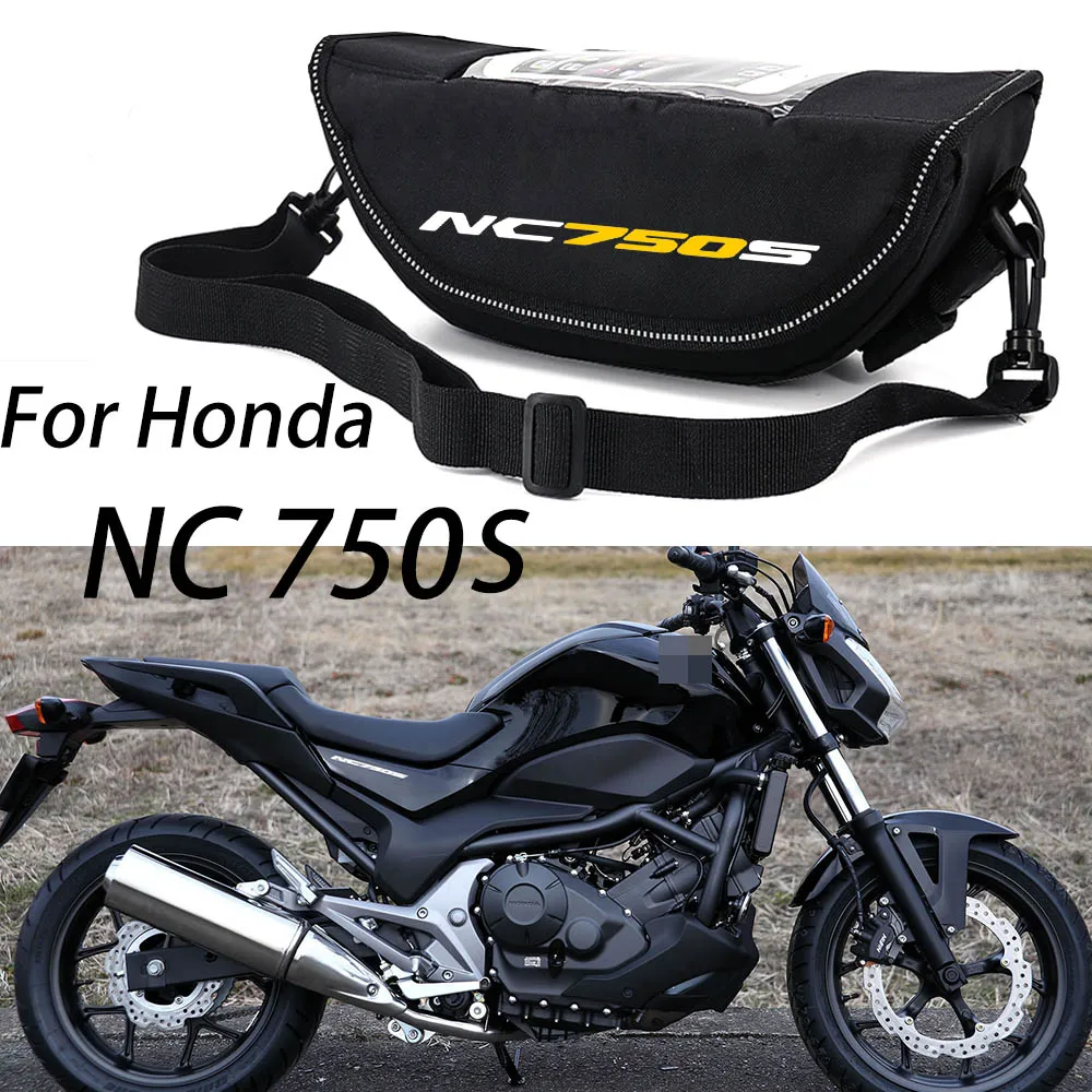 For HONDA NC750S nc750s NC 750S Motorcycle accessory Waterproof And Dustproof Handlebar Storage cnc motorcycle folding extendable adjustable brake clutch levers for honda nc750 nc750s nc750x nc 750s x 14 15