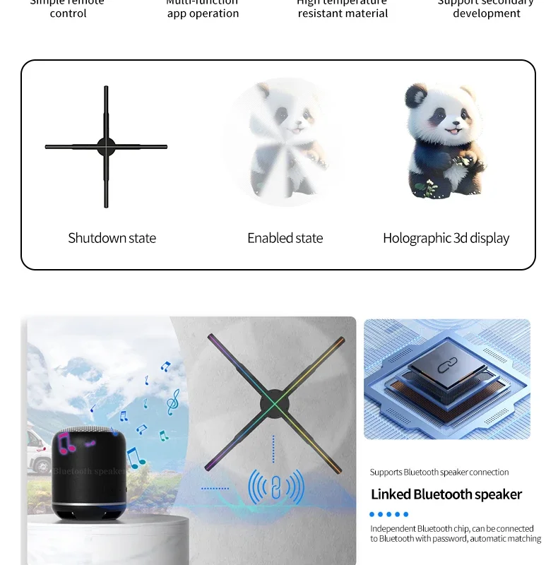 65 Cm 3D Hologramm Projektor Fan Wifi Led Zeichen 3D Werbung Player Für Business Store Shop Bar 3D Holographische Werbung Lichter S01F881222D06456Ebe2B425745E8E37E5
