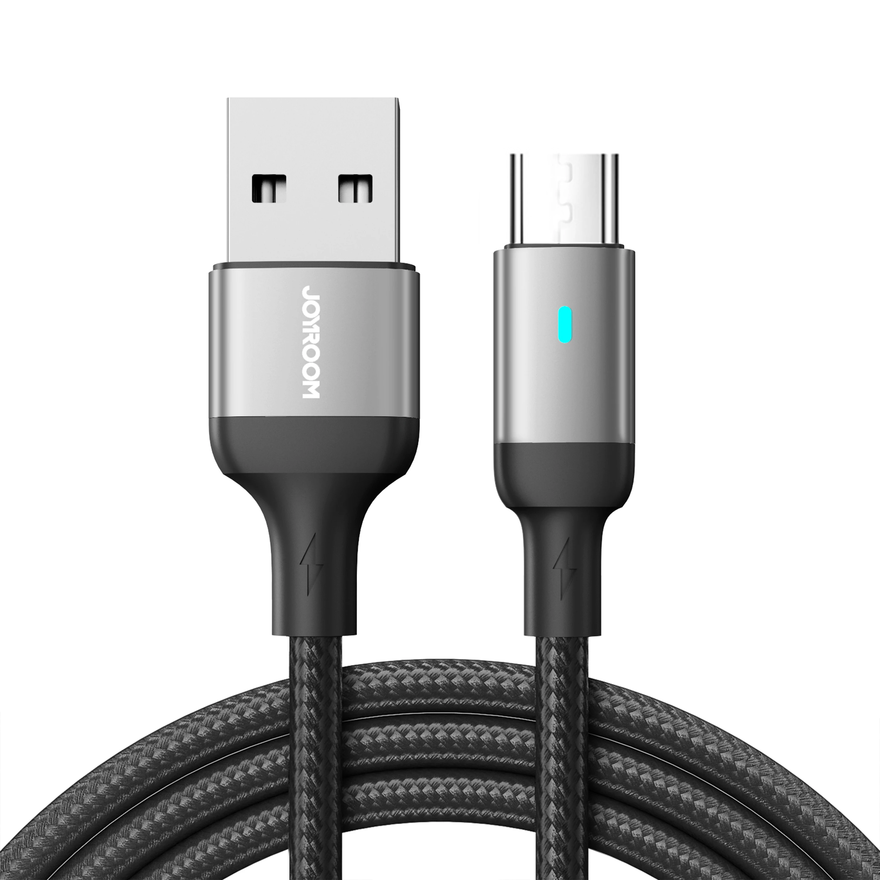 

Joyroom Micro USB Cable 2.4A Nylon Fast Charge Micro USB Wire cord For Xiaomi Android USB Charger Data Cable Mobile Phone Cable