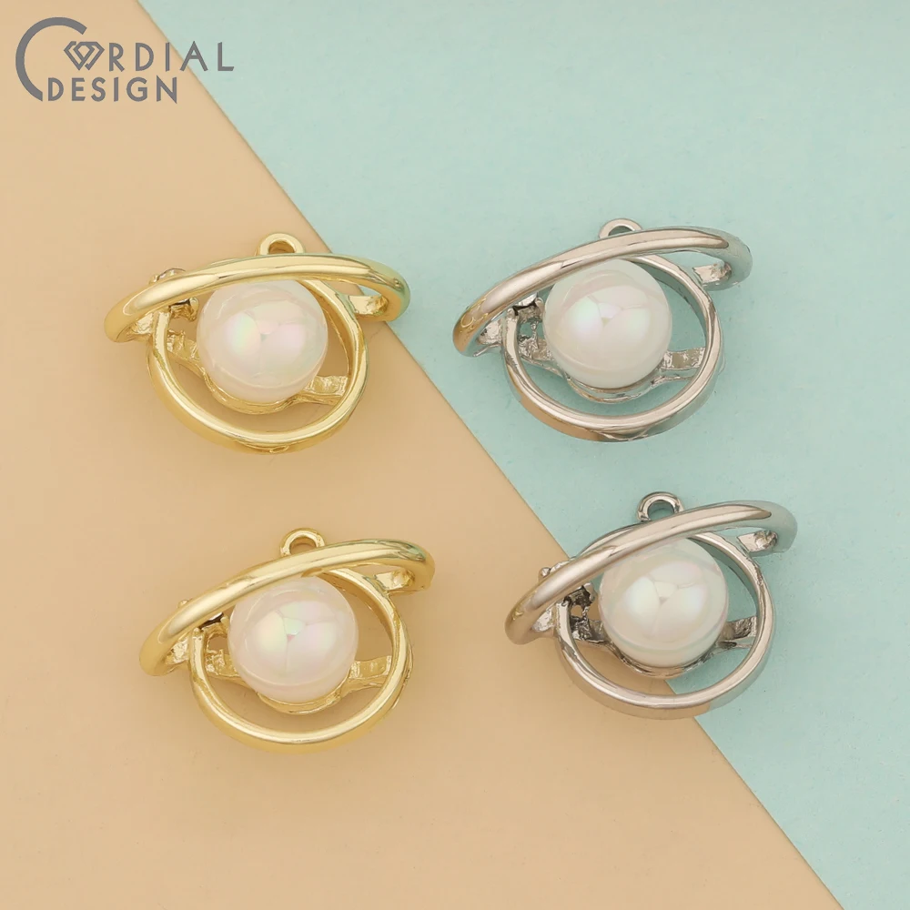 

Аксессуары для ювелирных изделий Cordial Design 50 шт. 16*17 мм/Сделай сам/кулон/имитация жемчуга/ручная работа/Ювелирная фурнитура и компоненты
