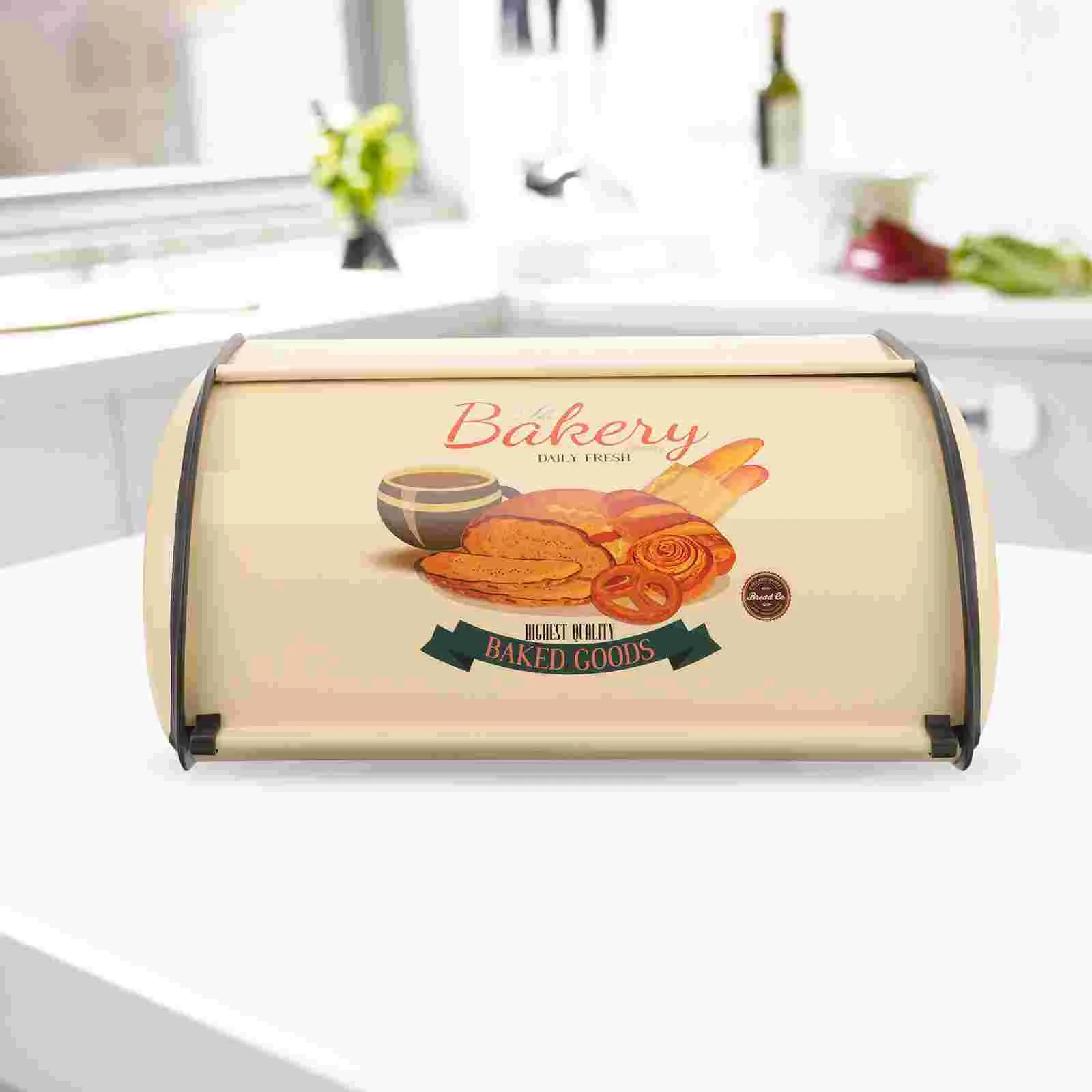 

Kitchen Bread Box Bread Storage Container Multi-Function Bread Container Desktop Bread Box Kitchen Accessories