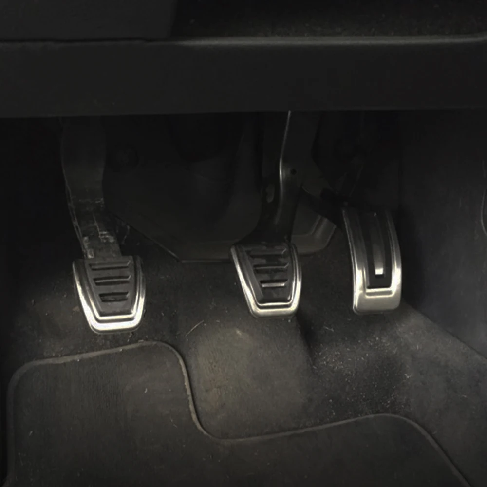Seat Tarraco Ibiza LEON Arona Ateca Auto Pedals Stainless Steel Gas Accelerator Fuel Brake Pedal Cover