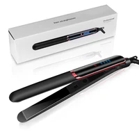 Negative Ion Hair Straightener Professional Flat Iron Ceramic Hair Flat Iron Fast Heating Negative Ion Infrared Curling Iron 1