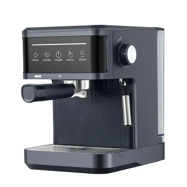 20 Bar Espresso machine Semi-automatic coffee maker machine for Espresso, Latte Macchiato, Cappuccino, Black 1