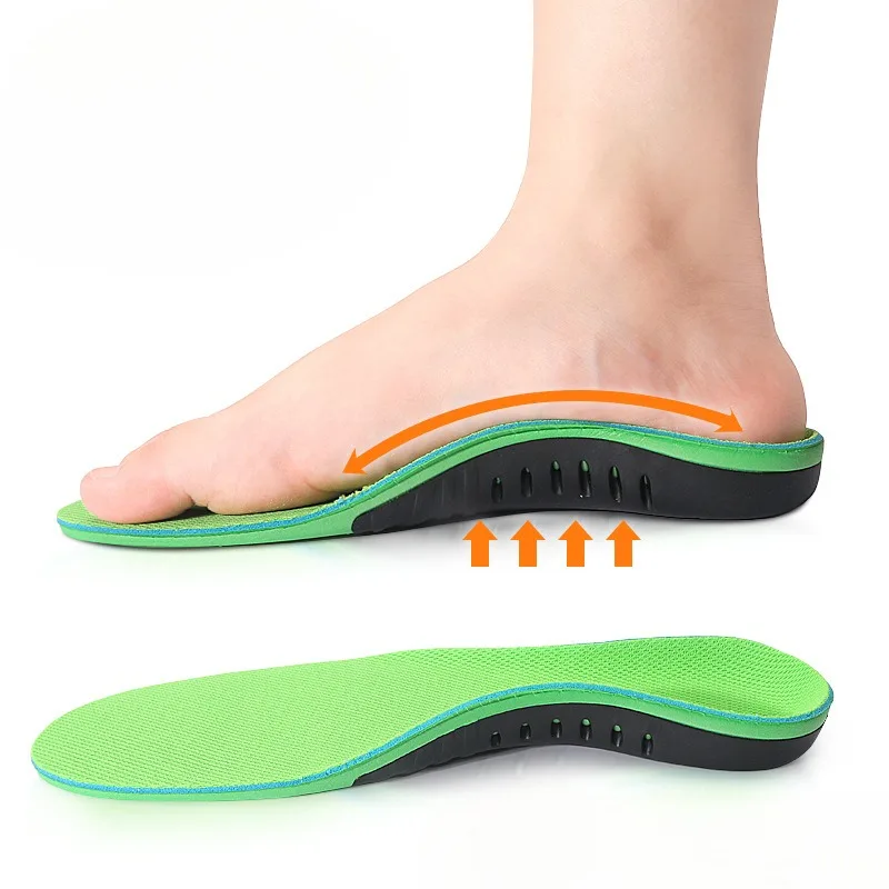 High Arch Support Insoles Orthopedic Shoes Sole Feet Arch Pad Relieve Plantar Fasciitis Pain Flat Foot Sports Shoes Insert