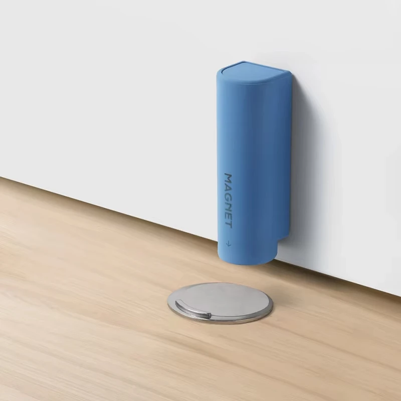 3 Colors Door Rear Anti-Collision Door Stopper Ultra-thin Extremely Narrow Strong Magnetic Blocking door stopper silicone door stopper magnetic door stopper door stopper bumpers