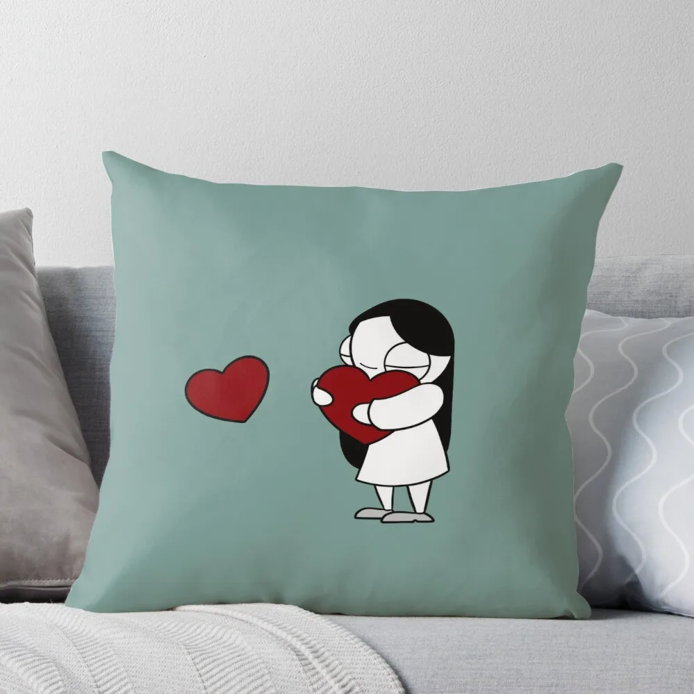 Catana Hearts Throw Pillow Cuscino Personalizzato Foto Cuscino Ornamentale