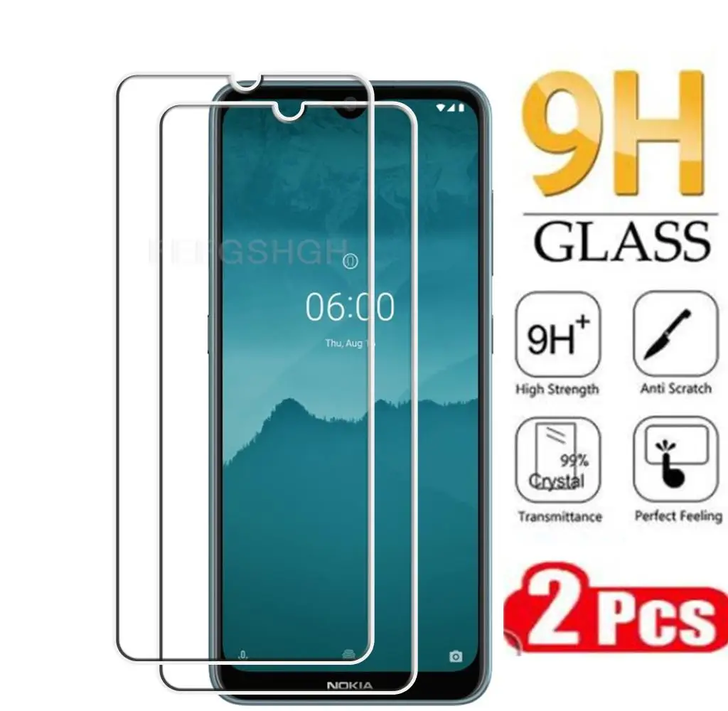 Vetro Temperato Di Protezione Originale Per Nokia 7.2 6.2 6.3 "Nokia7.2 6.2 Ta-1200 Ta-1198 Ta-1196 Pellicola Protettiva Per Schermo