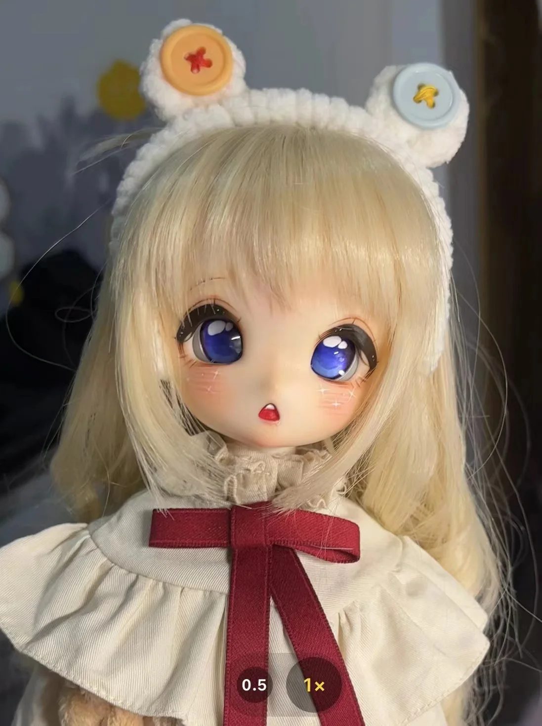 

New Premium Resin Girl BJD Doll1/4- (hongdou ximi buding xiancao) +shougaoti Art Model High Quality Toy DIY Makeup