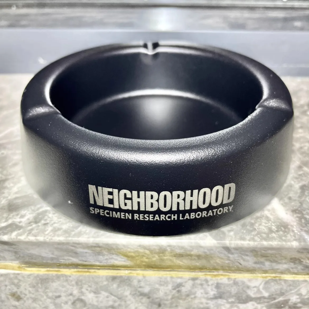 

Stainless Steel Ashtray with Trendy Letters, Creative Home Creative, Japanese, Neighborhood NBHD