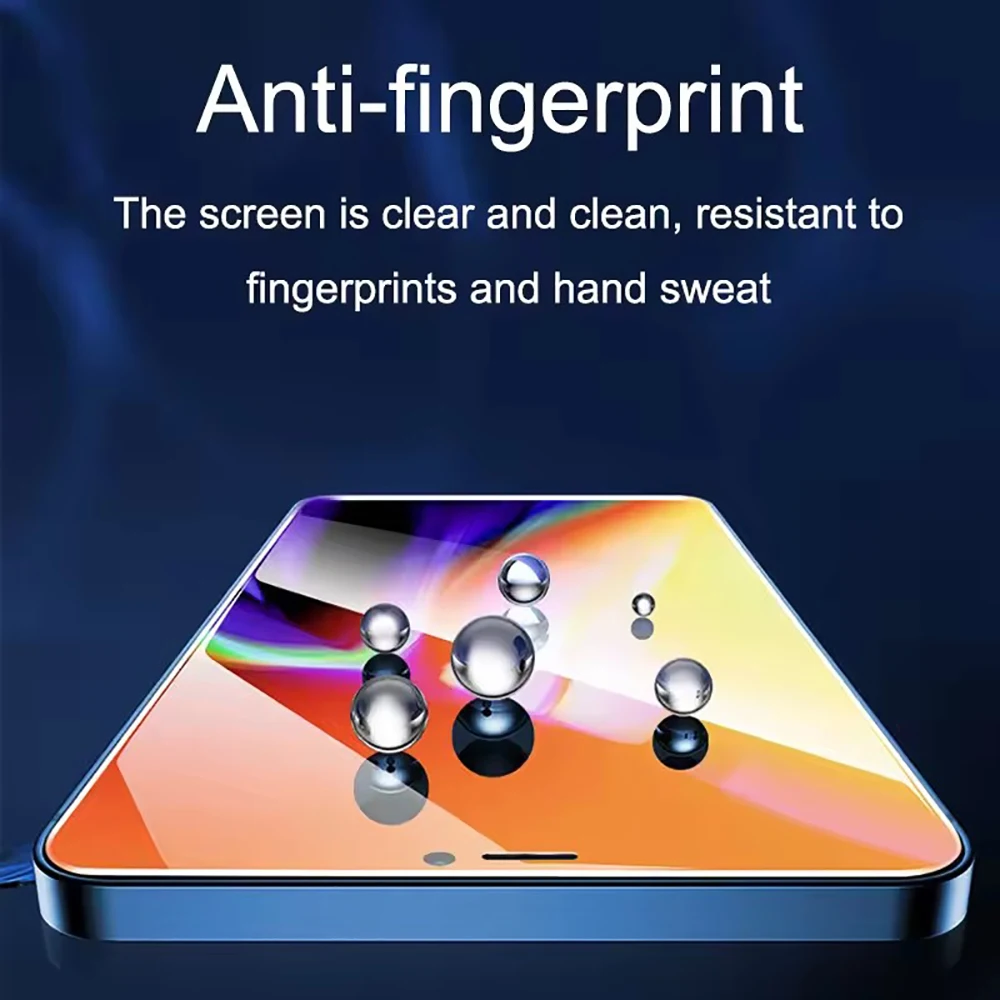 Full Cover Tempered Glass Protective Screen Protector Film (5-Pack)