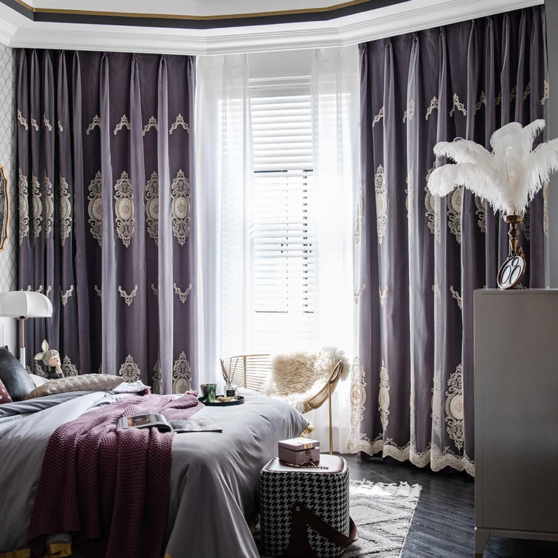 Modern Master Bedroom Curtains