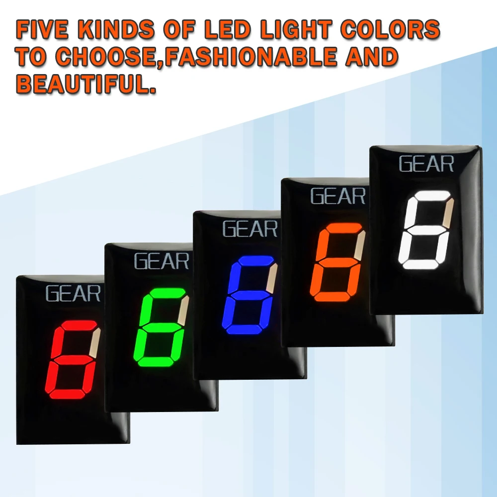 Advanced Motorcycle Gear Indicator Accessory