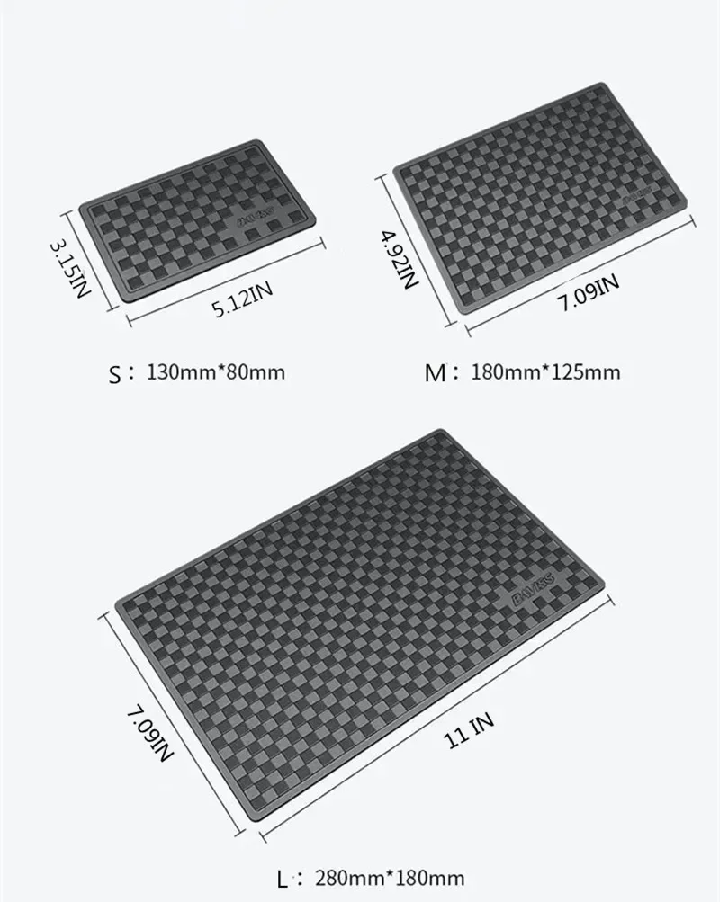 Car Non-Slip Mat Auto Dashboard Silicone Sticky Anti-Slip Storage Mat Pads Phone Holder Car Interior Accessories car non slip mat car dashboard mat non slip dash mat dash adhesive holder dashboard phone holder dash phone holder