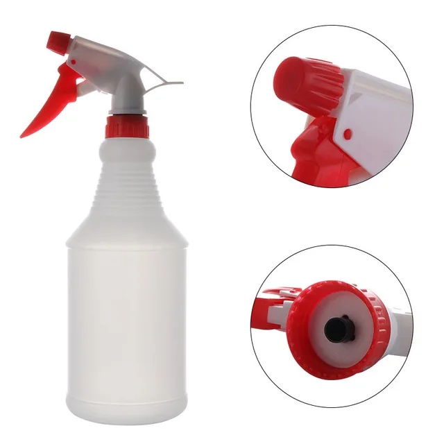 1Pcstransparent Hordozható, Újratölthető 500 Ml/750 Ml Spray -Palack Pe/Műanyag Üres Tartály Porlasztó Többcélú - Image 6