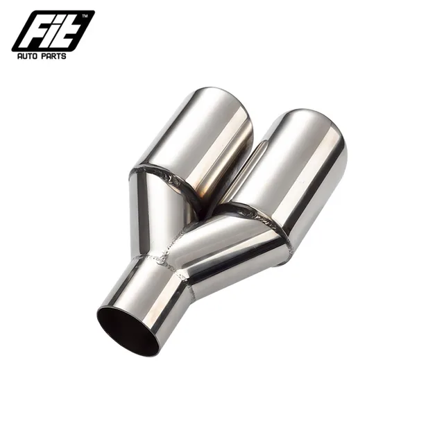 Embout D'Échappement Universel En Acier Inoxydable Chrome - 45 Mm - Pour Voiture - 9