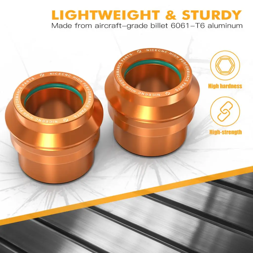 NICECNC Für KTM EXC 300 EXCF 350 2017-2023 20 MM/22 MM Vorne Hinten Spacer hub Kragen Für Husqvarna TE 300 GasGas EC 300 – Detail 4