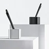 Portable Metal Pen Holder Aluminum Pen Holder with Non-Slip Pad - Versatile Desk Organizer for Bathroom & Office Supplie 2