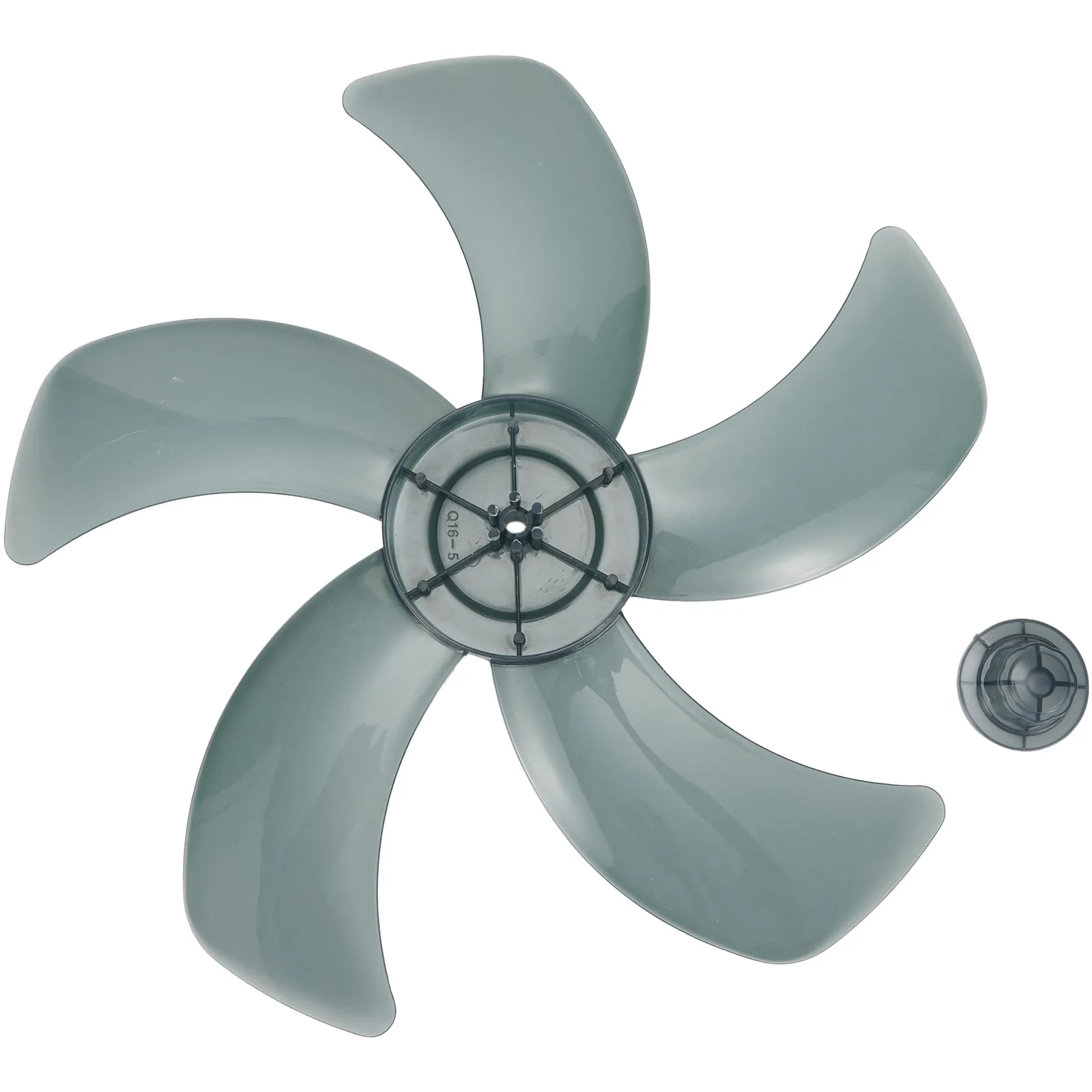 Accessories Fan Blade Household Mini Leaf Floor Fan Slow Noise Wind Blade With Nut Cover 1PC 5 Leaves Electric