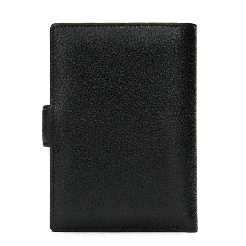 High Quality Genuine Leather Slim Wallet For Man Soft Cowskin Short Pocket Purse Men Male Bifold Thin Purse Lightweight Business 3