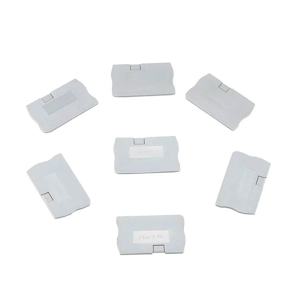 pieces couvercle pour din rail borniers plaques 02
