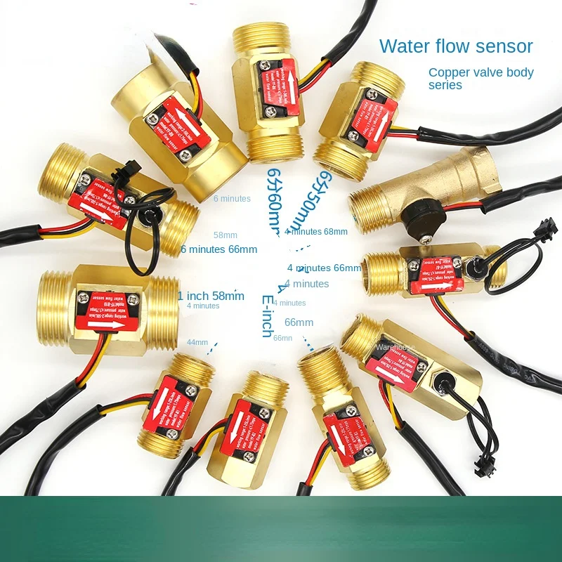YF-B3 Flow sensor 4 minutes 6 minutes Turbine flow meter Water flow meter Turbine