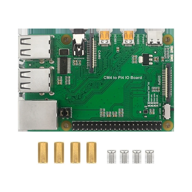 

Для замены платы вычислительного модуля RPI 4 на плату расширения Pi4B