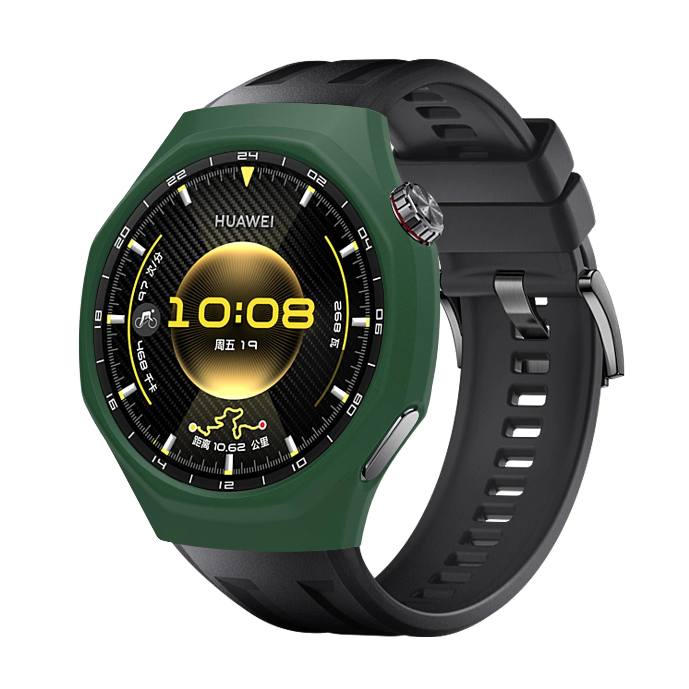 Silicone Protective Cover for Smartwatch - Soft, Colorful, Full Coverage Design