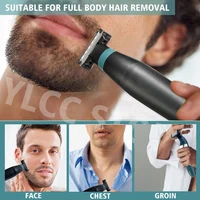 VGR Pubic Hair Removal Intimate Areas Places Part Haircut Rasor Clipper Trimmer for Groin Epilator Safety Razor Man Lady Shaving 2