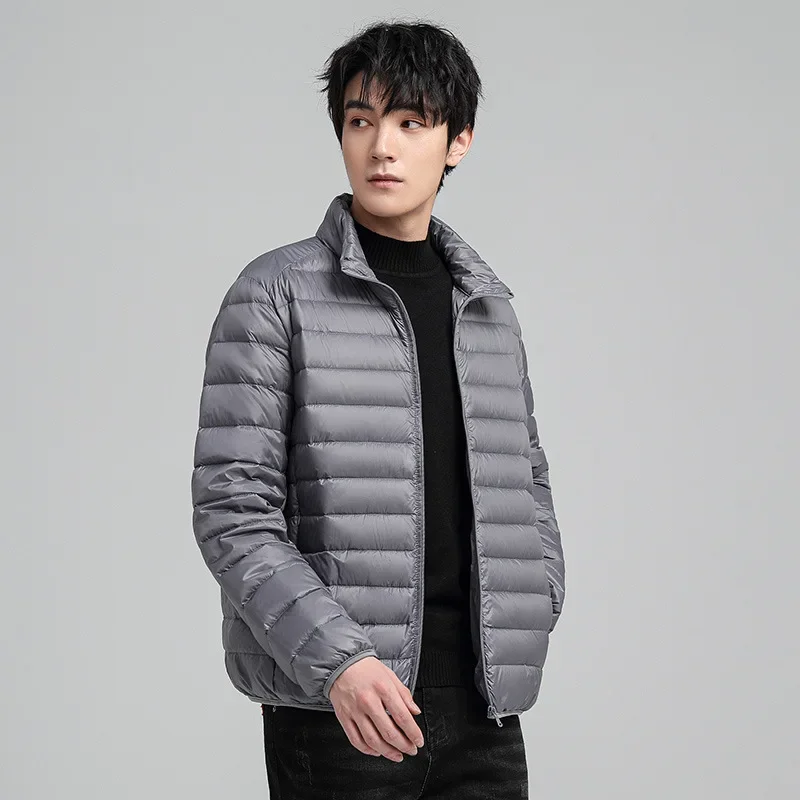 Winter Men's Cotton-padded Coat Cropped Lightweight Workwear Jacket Small Padded Jacket Men's Outerwear
