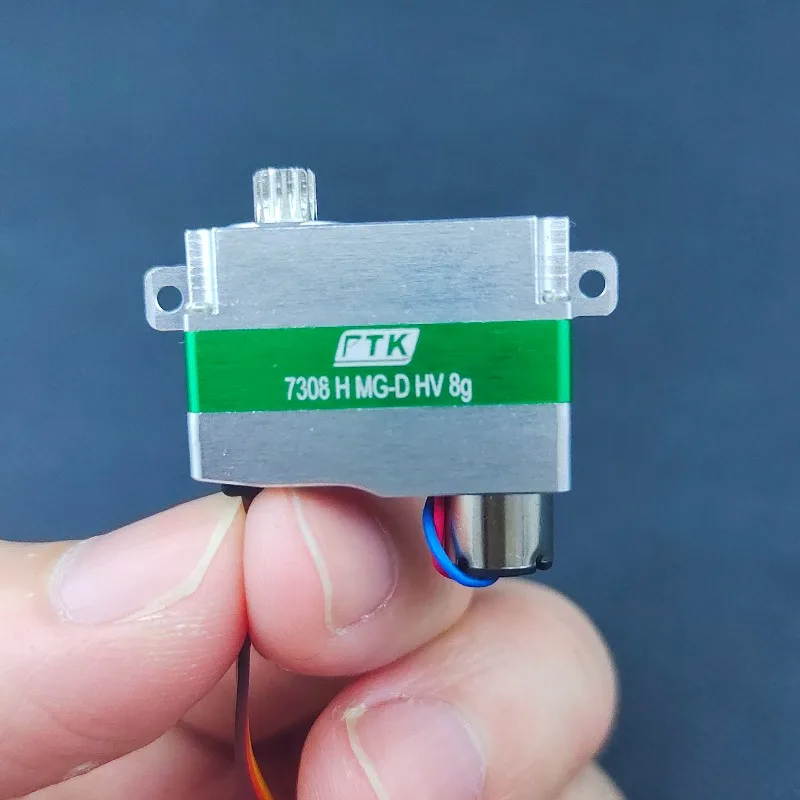 PTK 7308 H MG-D 8g сервопривод, оптовая продажа, цифровая металлическая зеркальная модель самолета DLG, зеркальный сервопривод kts x08, тот же уровень