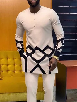 Alternative view of Mustapha Long Sleeve Dashiki Outfit