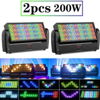 2PCS300W LED Strobe RGBW Wash Beam Effect Moving Head DMX512 Single Control Horse Racing Concert Club Night Party Stage Lighting 1